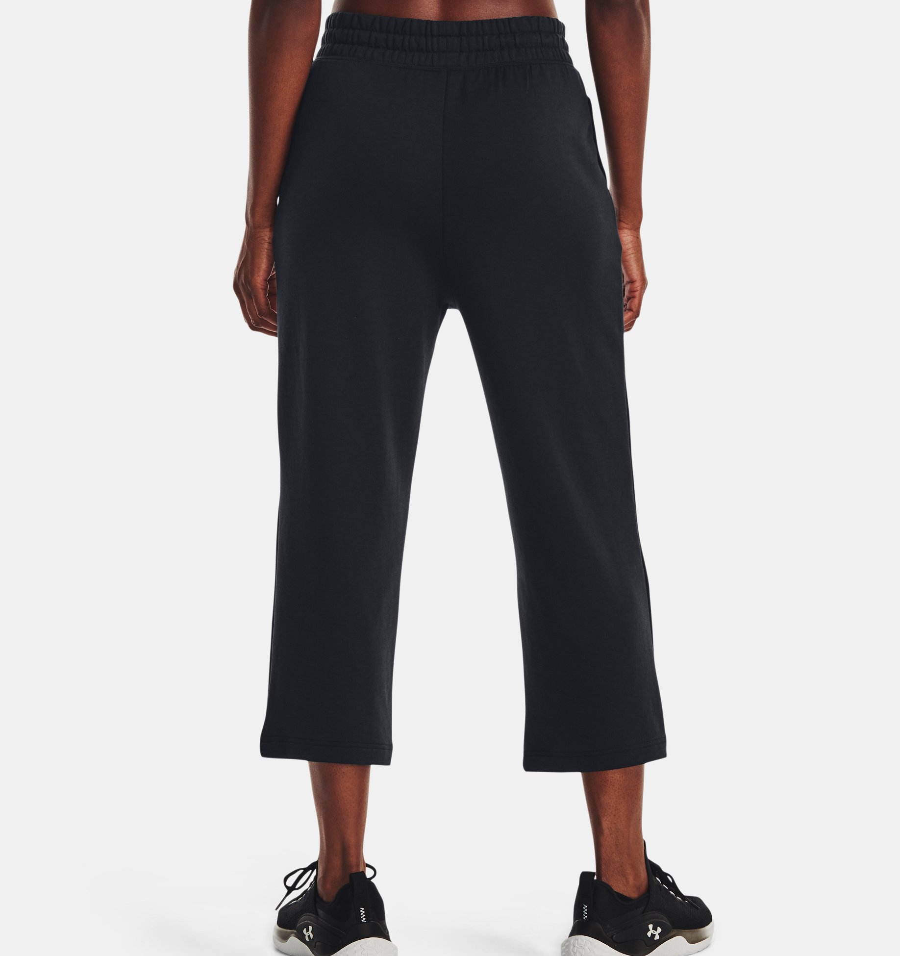 Women's UA Rival Terry Flare Crop Pants
